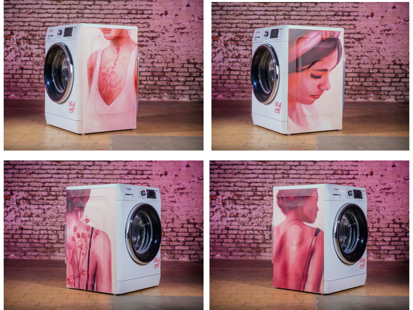 Wasmachines van Whirlpool kleuren roze…