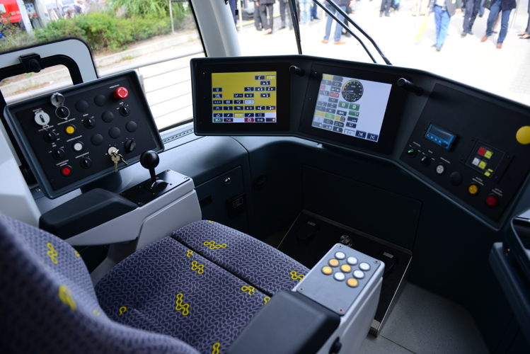 Stuurpost van de nieuwe Flexity 2-tram
Credit: Bombardier