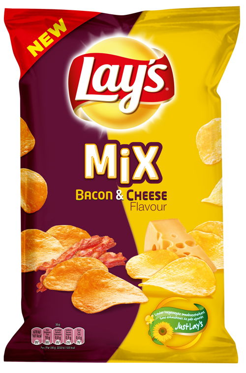 Lay's Mix Bacon & Cheese