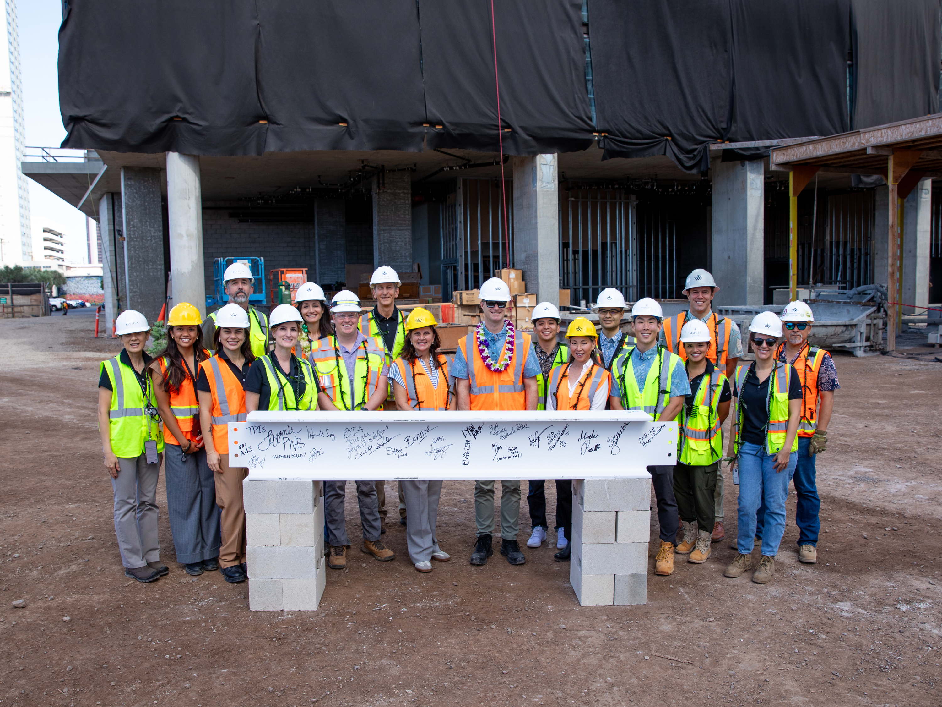 THE PARK WARD VILLAGE CELEBRATES TOPPING-OFF MILESTONE