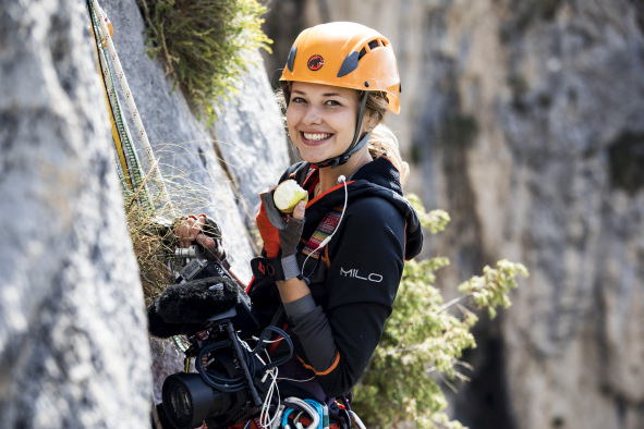 Aleksandra Wierzbowska taking a well-deserved break from documenting.
On camera: the MKE 440 stereo microphone Aleksandra Wierzbowska taking a well-deserved break from documenting.
On camera: the MKE 440 stereo microphone