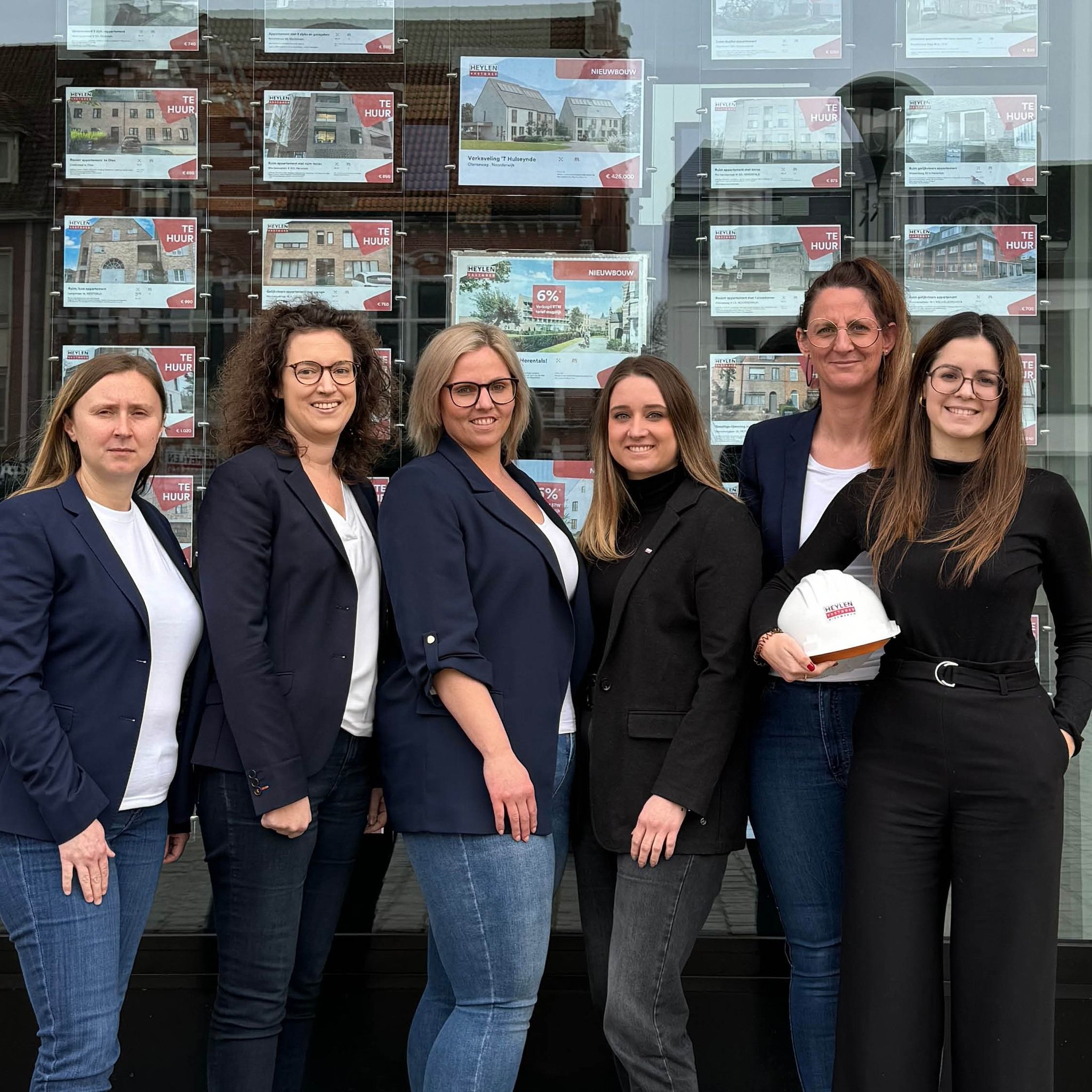 Het nieuwbouwteam van Heylen Vastgoed.