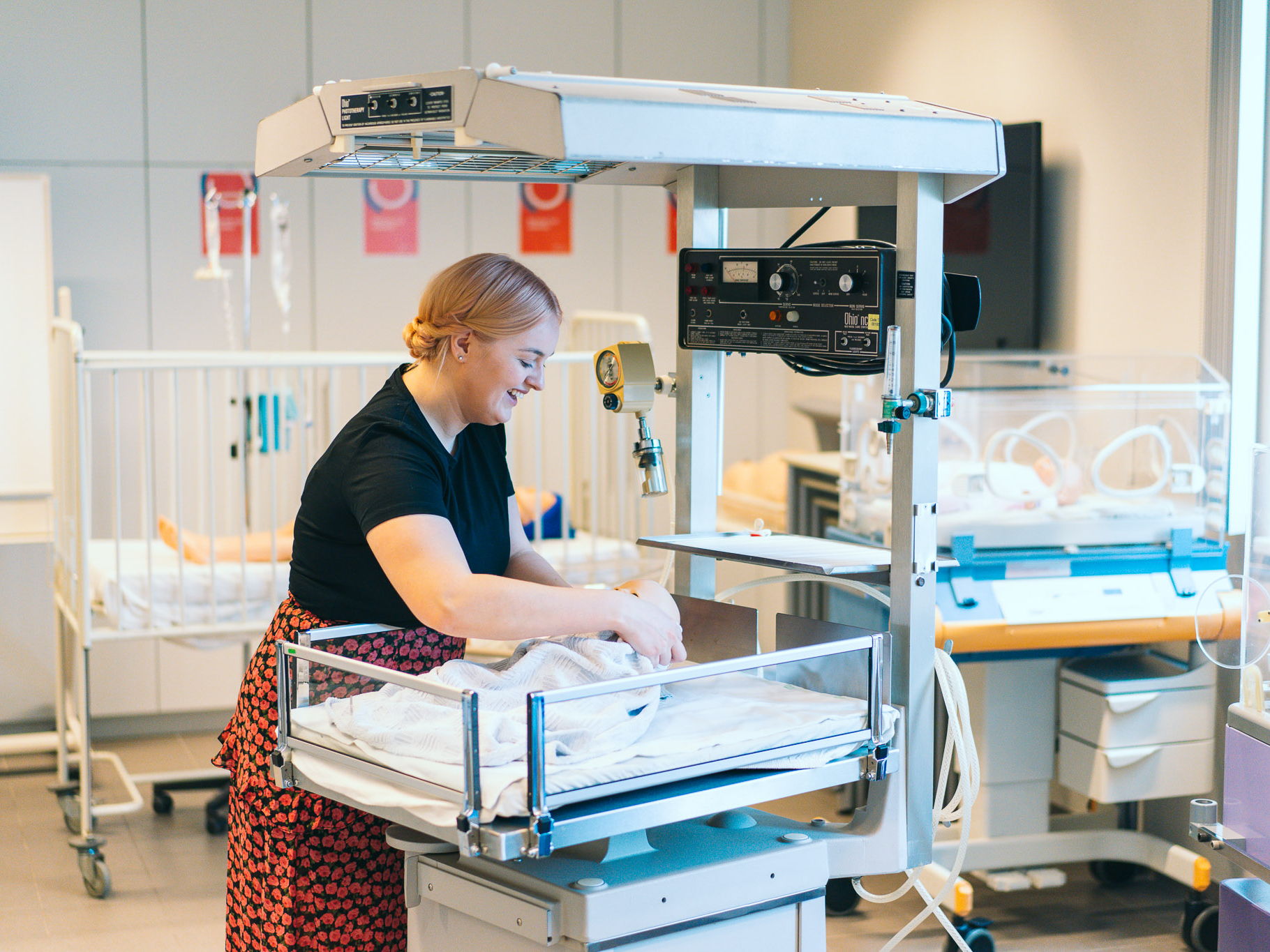'In mijn tweede jaar heb ik al zes baby’s zelfstandig op de wereld gebracht!'