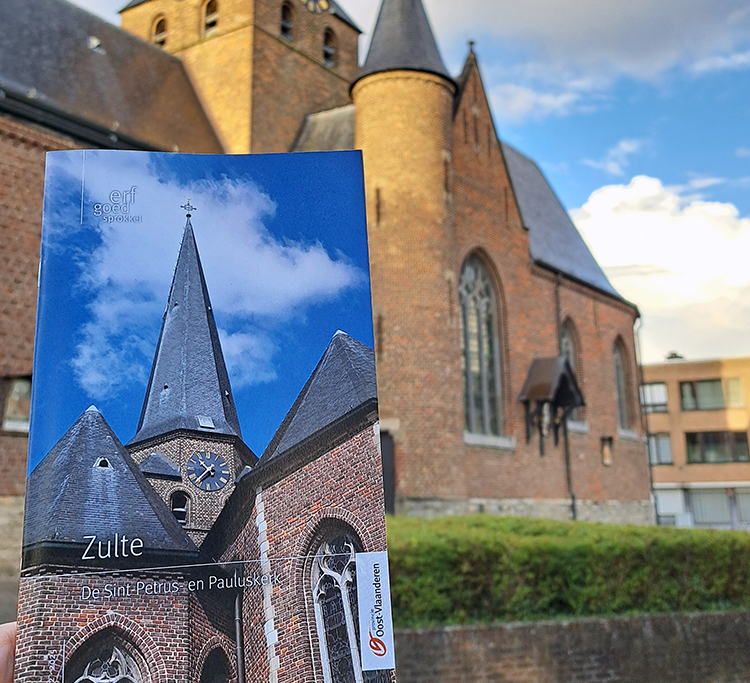 Nieuwe Erfgoedsprokkel gewijd aan Sint-Petrus-en-Pauluskerk Zulte