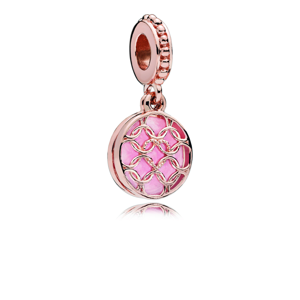 Pattern of Love Dangle PANDORA Rose™