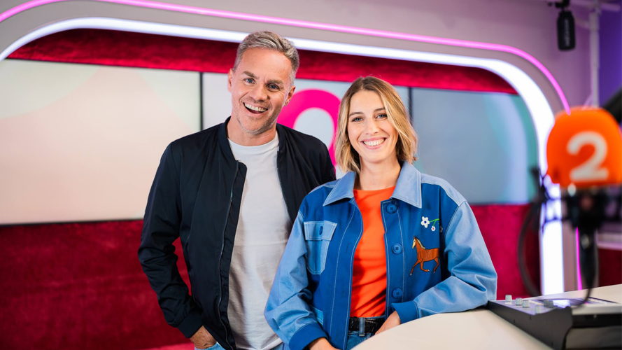 Peter Van de Veire en Margaux van de regio – © VRT