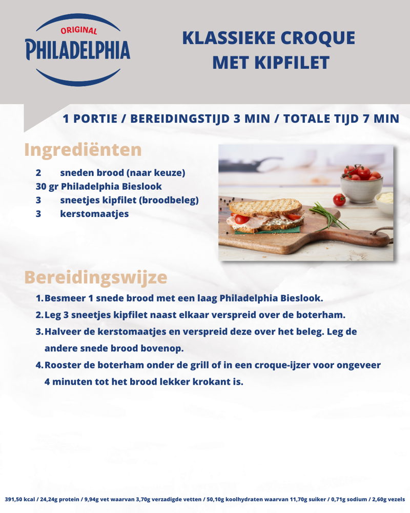 Philadelphia Broodwinners Recept