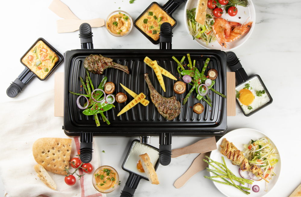 DO9261G Raclette-Grill Wooden Design