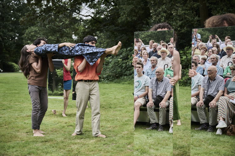 MIDDELHEIMMUSEUM: Joan Jonas, Mirror Piece I & II (1969,2018-2019, 2024) © The Artist & Amanda Wilkinson Gallery – Photo: studio pramudiya, npi 