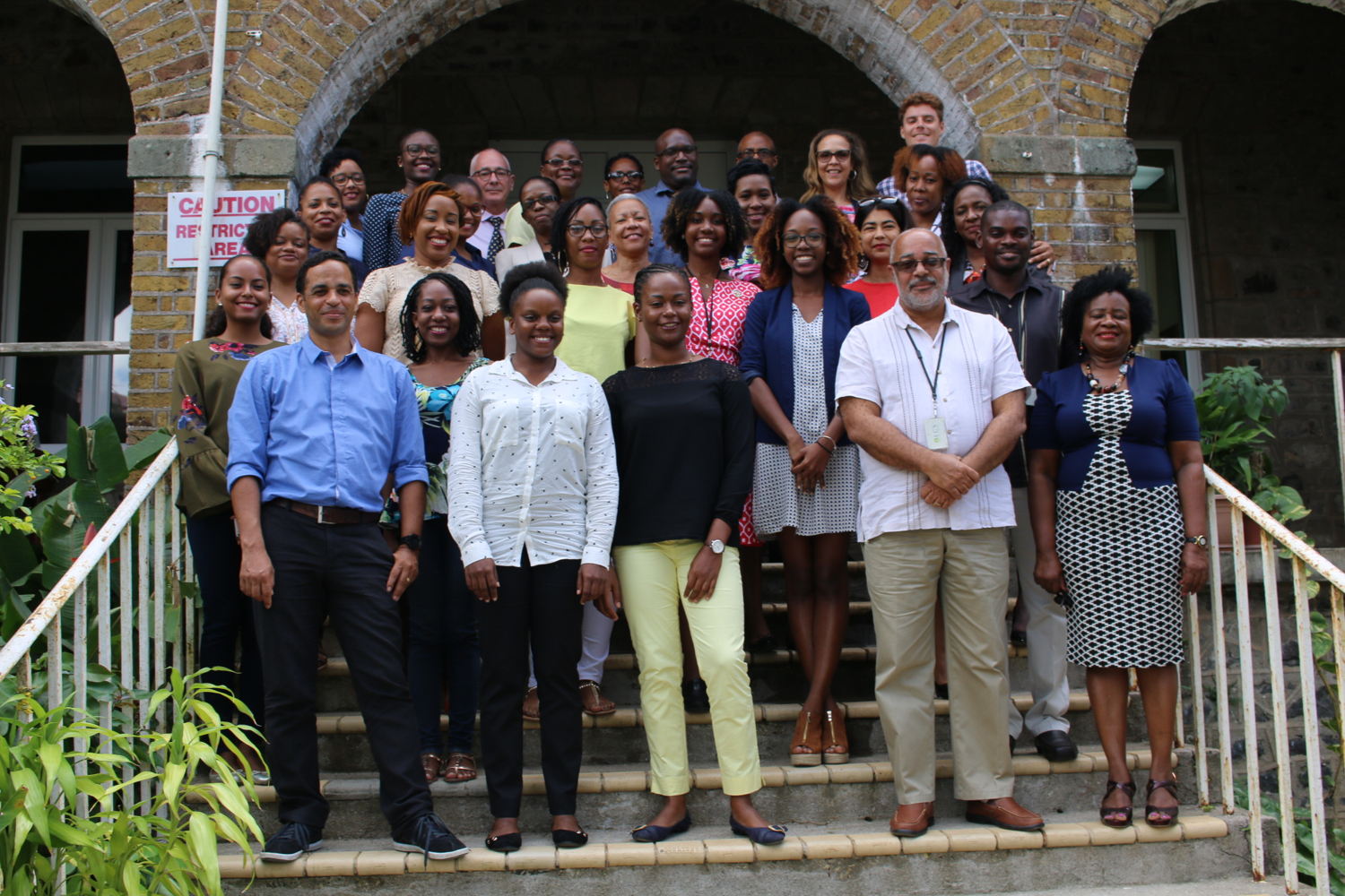 Délégation de l'Ecole Supérieure du Professorat et de l’Education de Martinique en visite officielle à la Commission de l'O.E.C.O