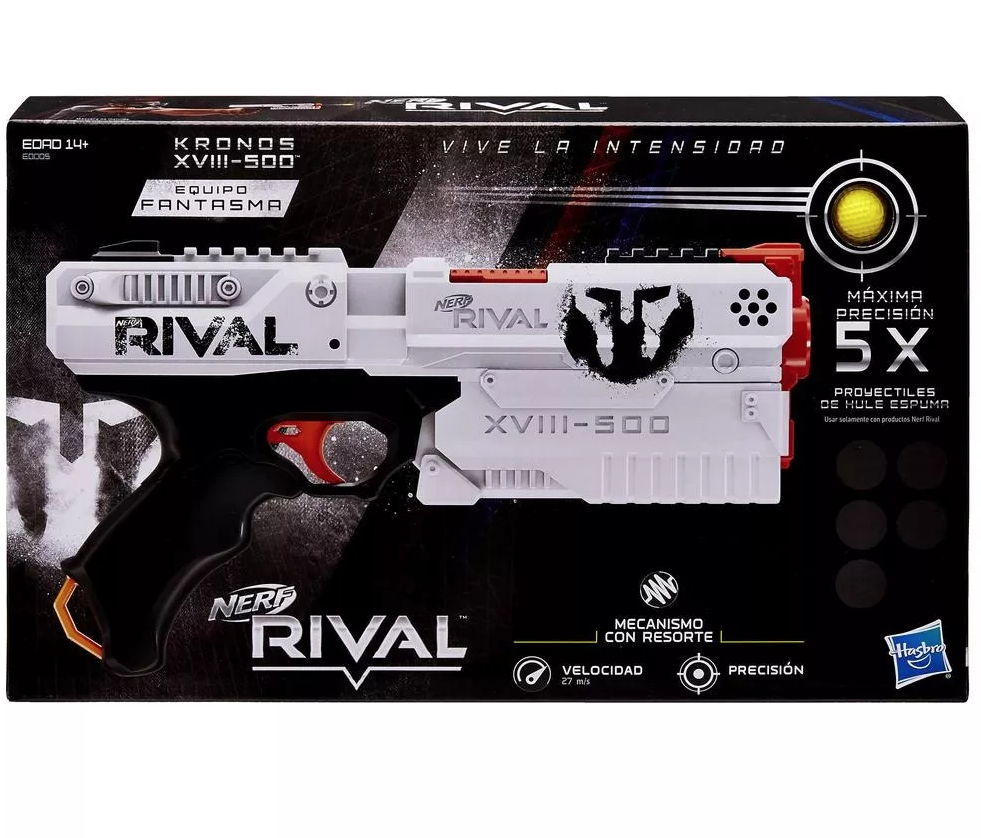 Lanzador Nerf Rival Kronos Xviii-500