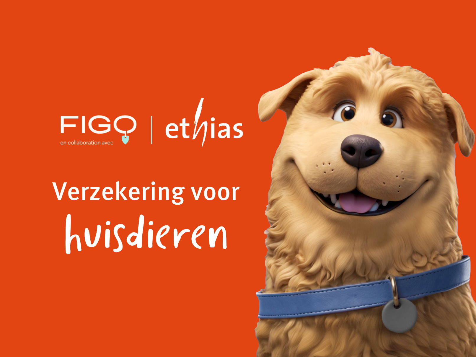 Ethias breidt aanbod uit met Huisdierenverzekering in samenwerking met Figo Pet