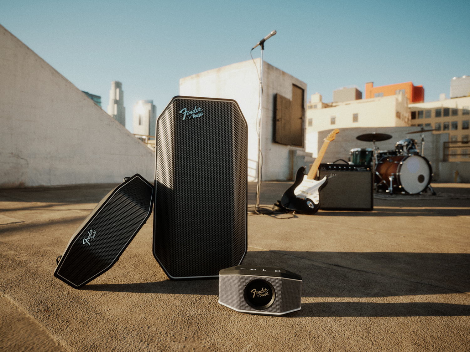 Fender et Teufel présentent leur série ROCKSTER commune