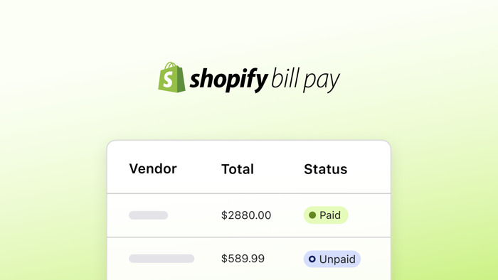 Time is money: Introducing Shopify Bill Pay