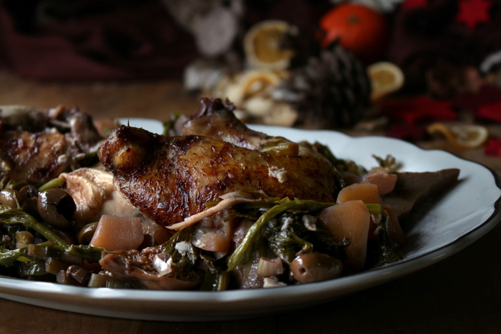 Pollo brasato con verdure - Ricetta di Monica Vitale