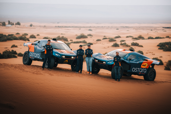 Przedstawiamy zespół astara, 
który wystartuje w rajdzie Dakar 2024 – za kierownicami Laia Sanz i Patricia Pita