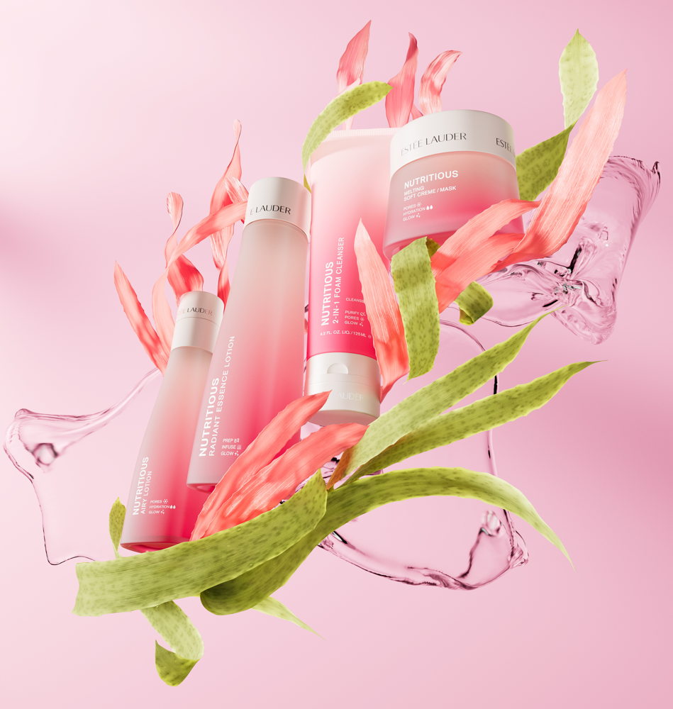 EsteeLauder_Nutritious_Ingredient Stills_Creme_Cleanser_Lotion