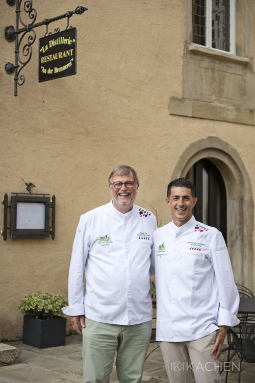Frank Fol and Chef Michelangelo Mammoliti