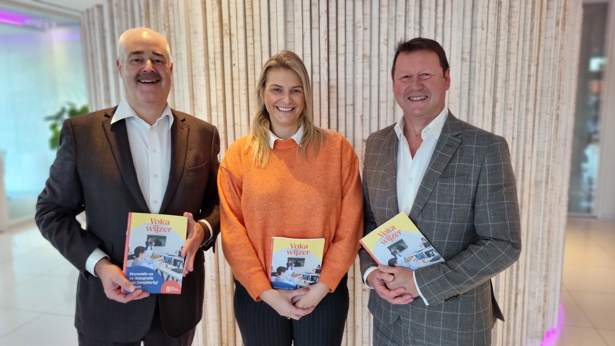 Johann Leten (Voka - KvK Limburg), Annelies Neyens & Serge Haubourdin (Group Jansen)