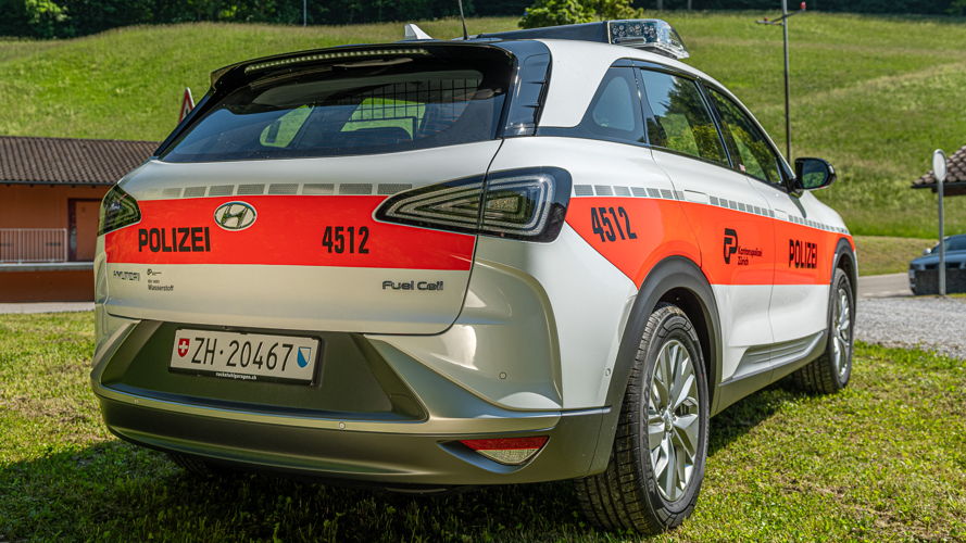 Hyundai NEXO @ Kantonspolizei Zürich