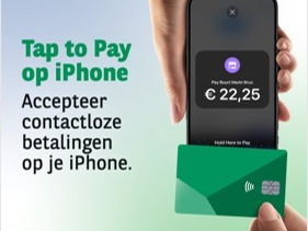 Axepta BNP Paribas biedt nu Tap to Pay op iPhone voor handelaren in België om contactloze betalingen te aanvaarden