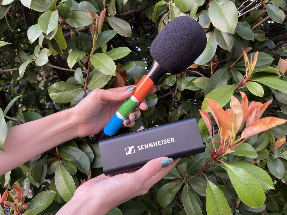 Letterboxd’s Jenni Kaye featuring the Profile Wireless setup for SXSW