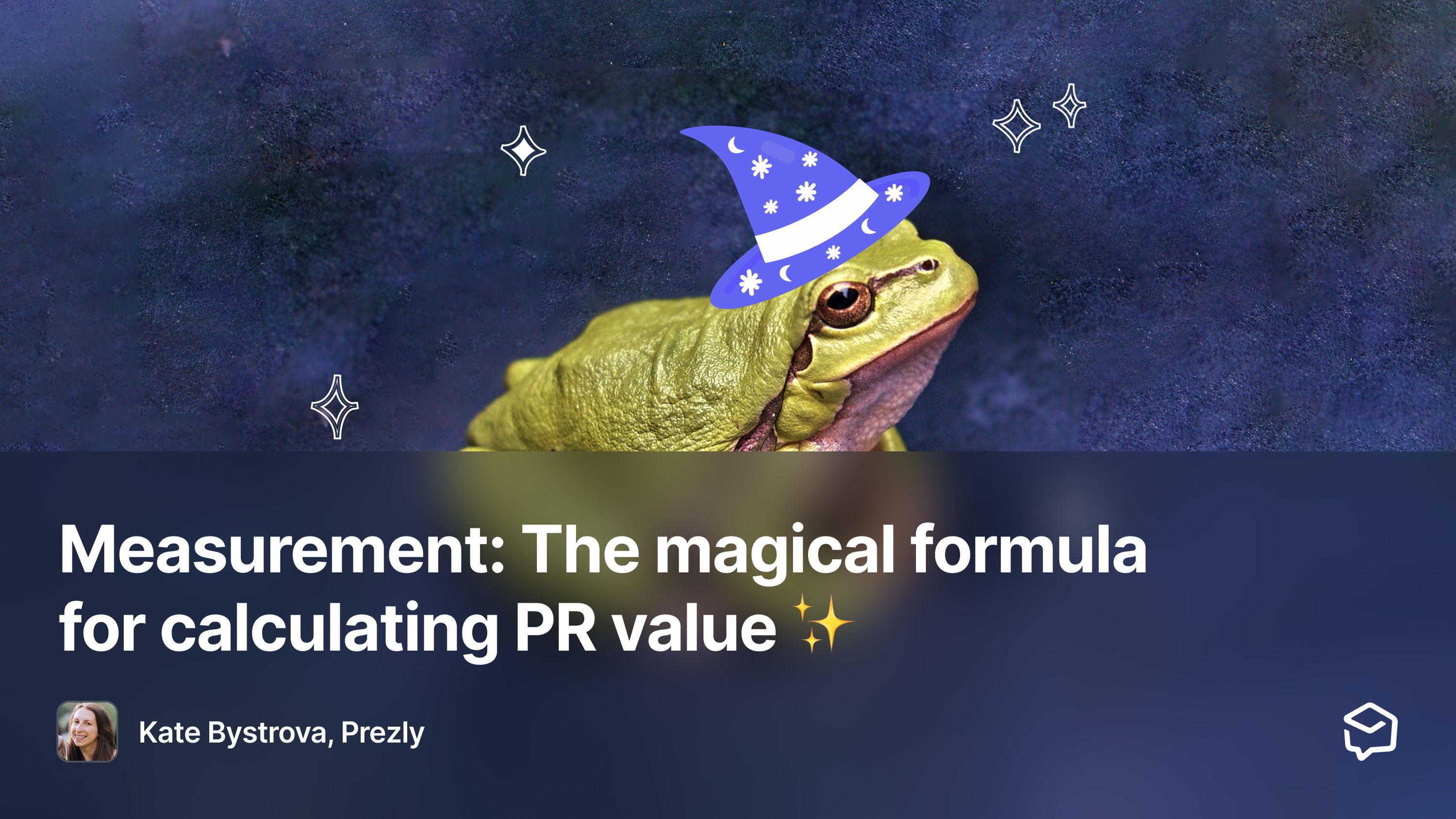 The magical formula for calculating PR value ✨