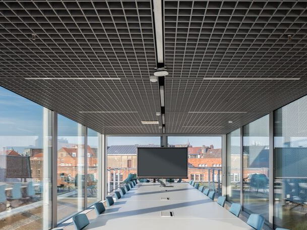 'Le plafond intérieur métallique : un produit à l'esthétique très aboutie'