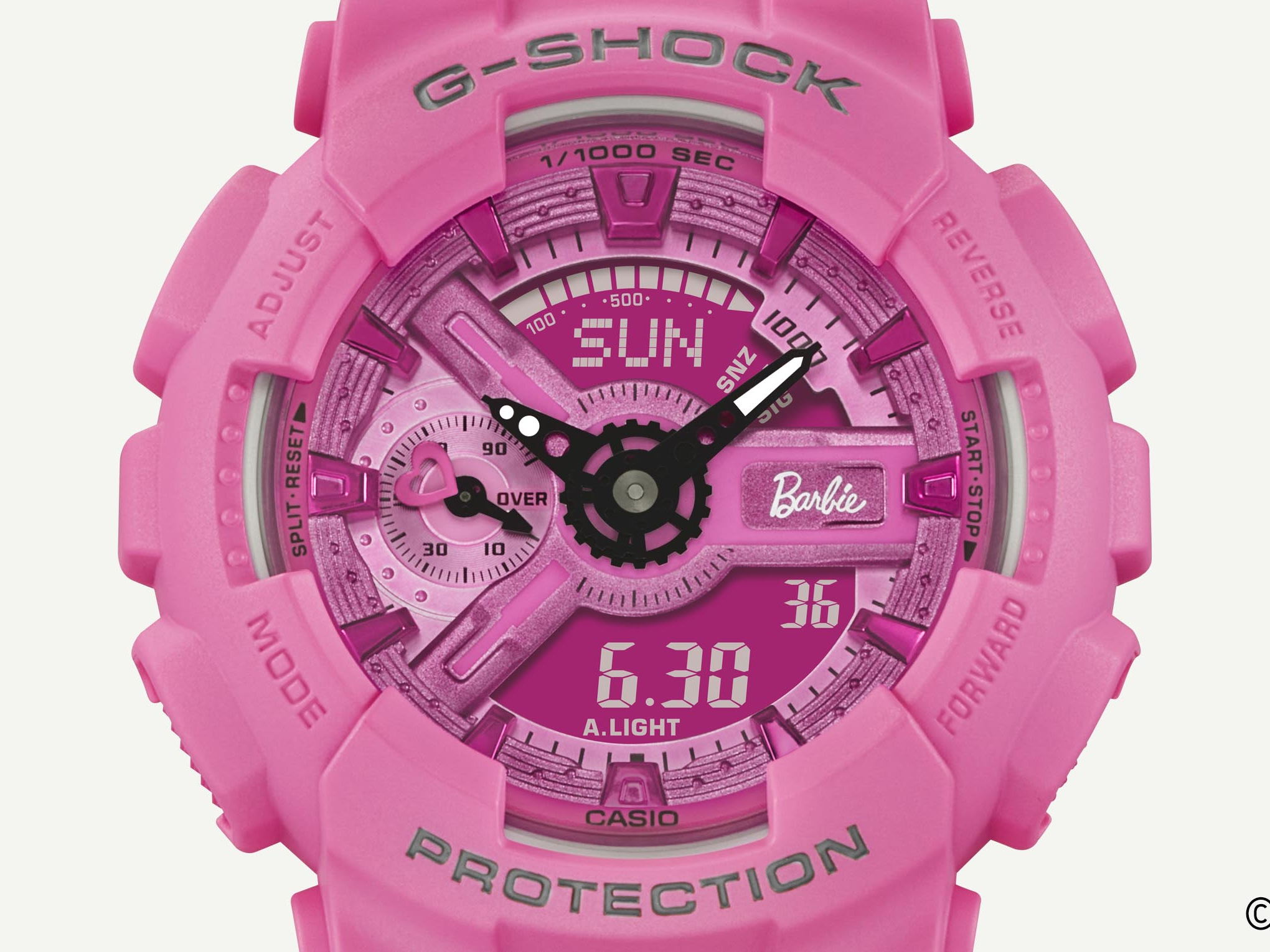Casio lanza edición especial de G-SHOCK en colaboración con Barbie™ 