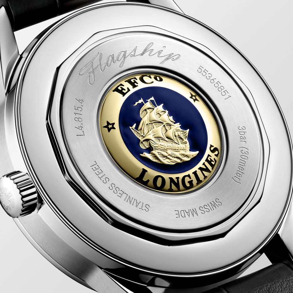 LONGINES_FLAGSHIP HERITAGE_2024_L4.815.4.02.2_DRback_EUR3450 LONGINES_FLAGSHIP HERITAGE_2024_L4.815.4.02.2_DRback_EUR3450