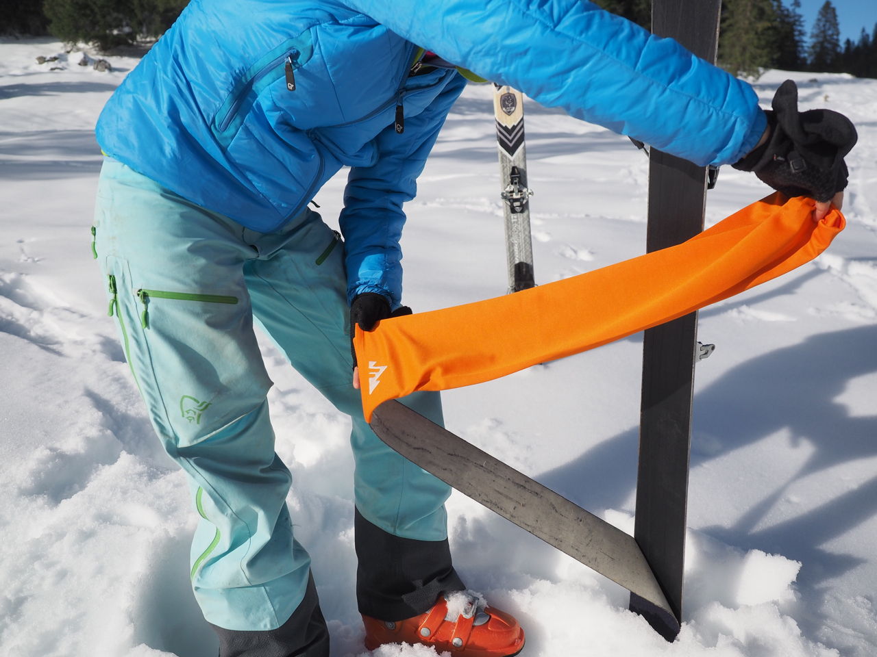 DER STOFF, AUS DEM SKITOUREN-TRÄUME SIND