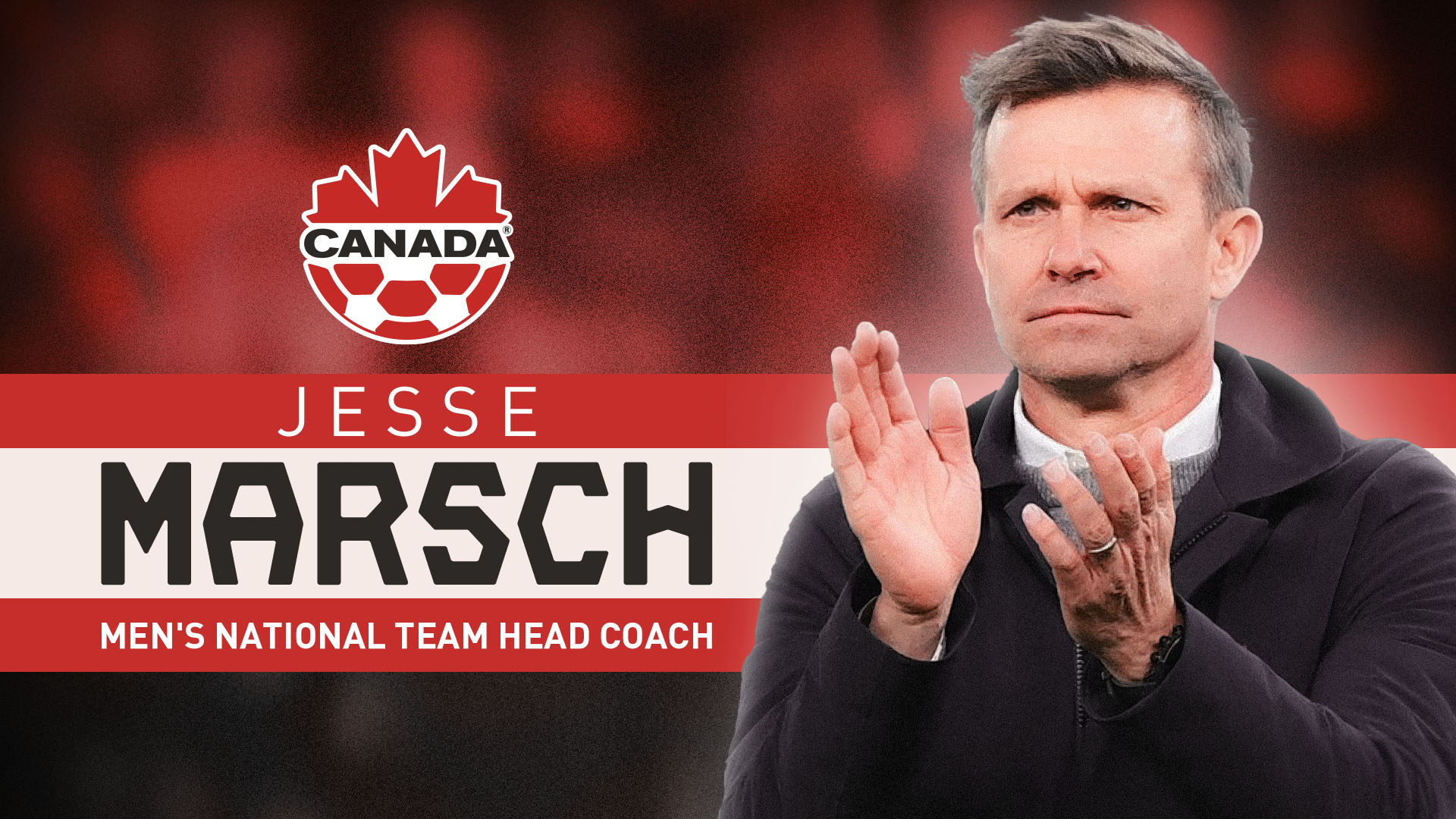 Canada Soccer Announces Jesse Marsch as Men’s National Team Head Coach