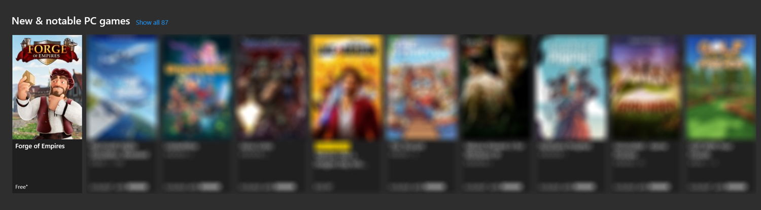 Forge of Empires in the Microsoft Store