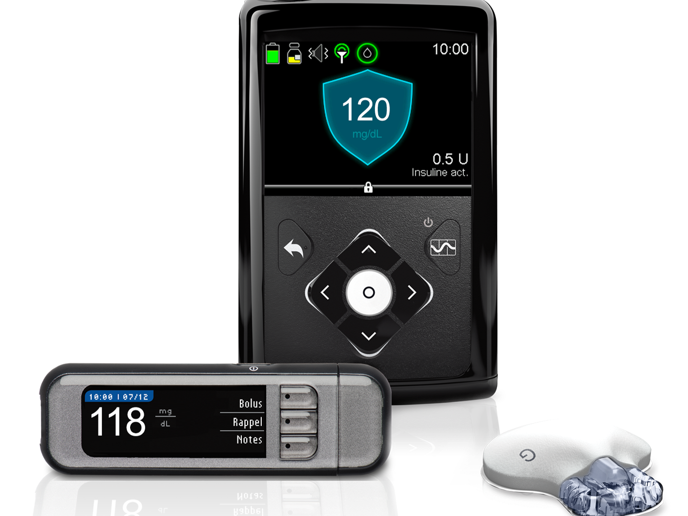 La pompe à insuline MINIMED™ 670G ajuste directement les hypos et les hypers