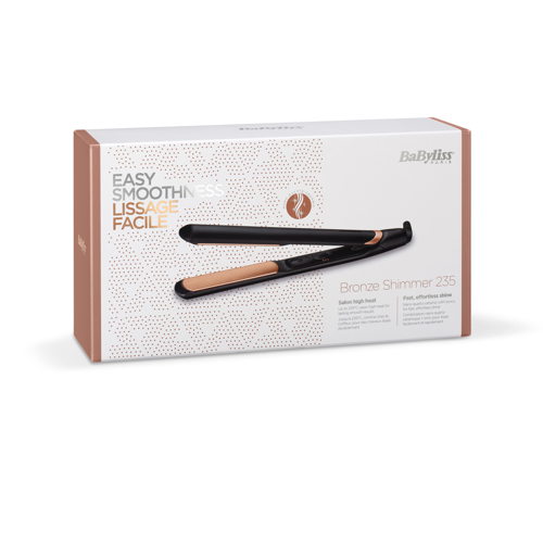 Bronze Shimmer - lisseur - packaging Bronze Shimmer - lisseur - packaging