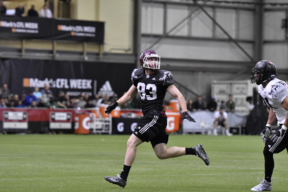 4. Danny Vandervoort. Photo Credit: Arthur Ward/CFL