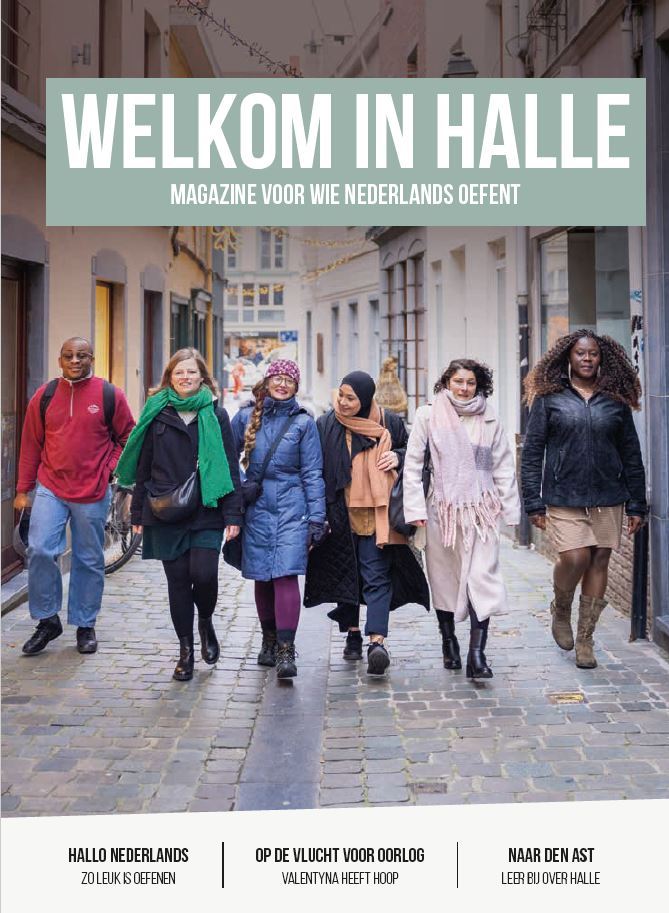 De cover van 'Welkom in Halle' (copyright: Layla Aerts/Stad Halle).