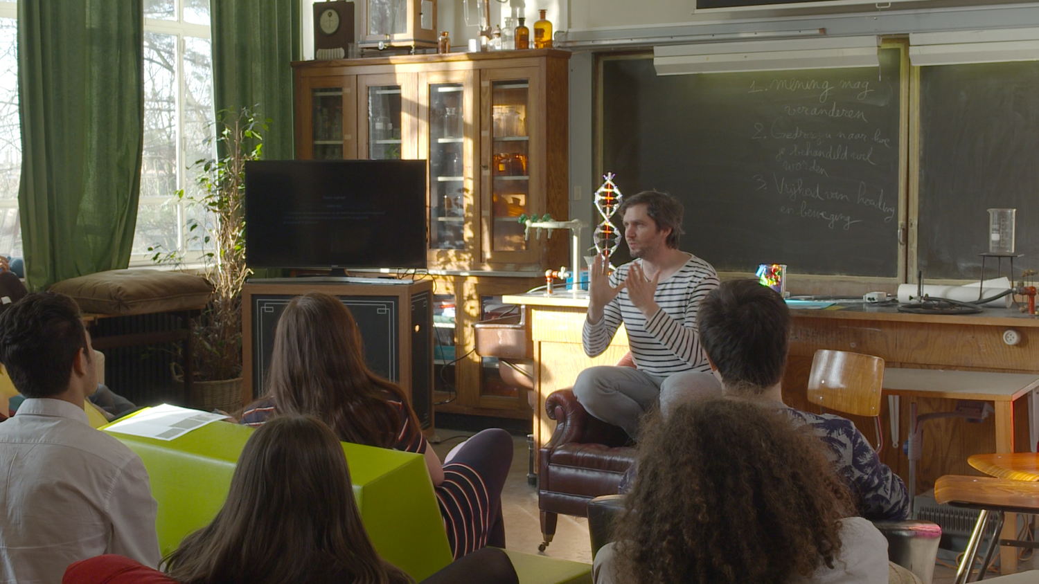 De klas met Lieven Scheire (c)VRT