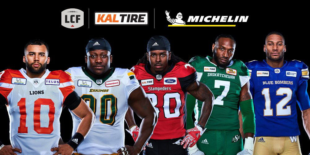 Les clubs de la division Ouest arboreront les logos de Kal Tire et de Michelin sur leur chandail jusqu'en 2019