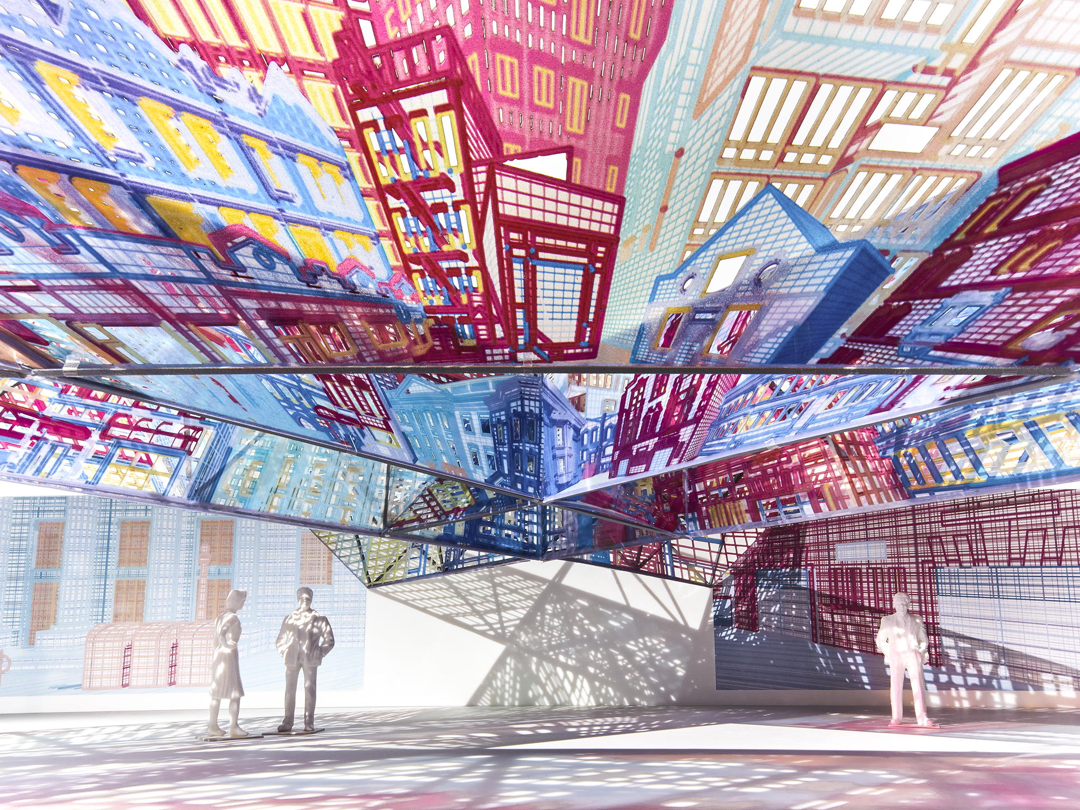 FreelandBuck’s 'Out of the Picture' Finalist Entry for the 2018 Young Architects Program is currently on view at The Museum of Modern Art