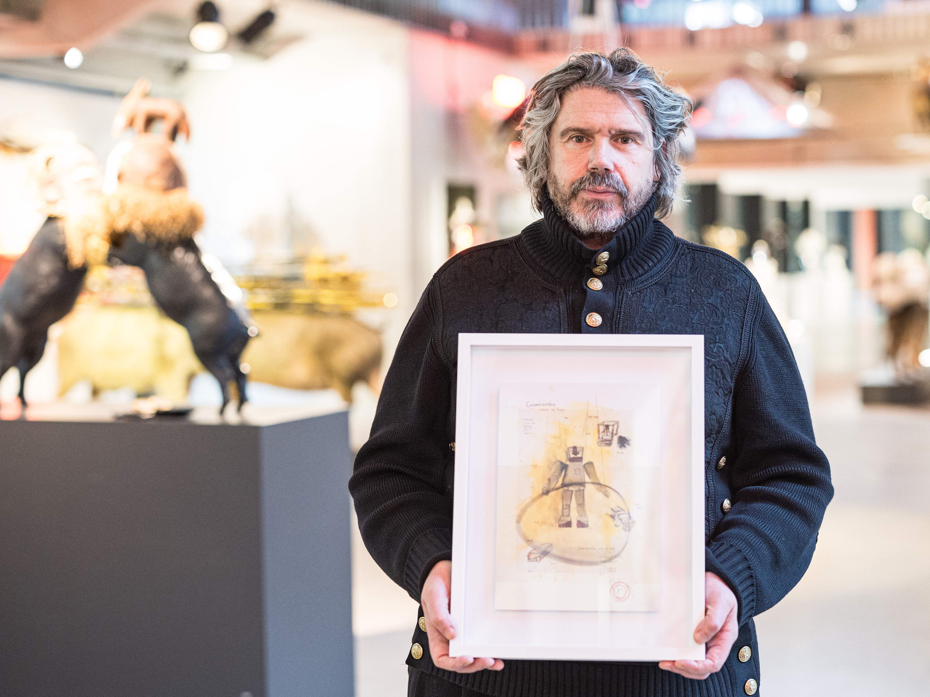 ALDI stunt met verkoop exclusief kunstwerk Koen Vanmechelen