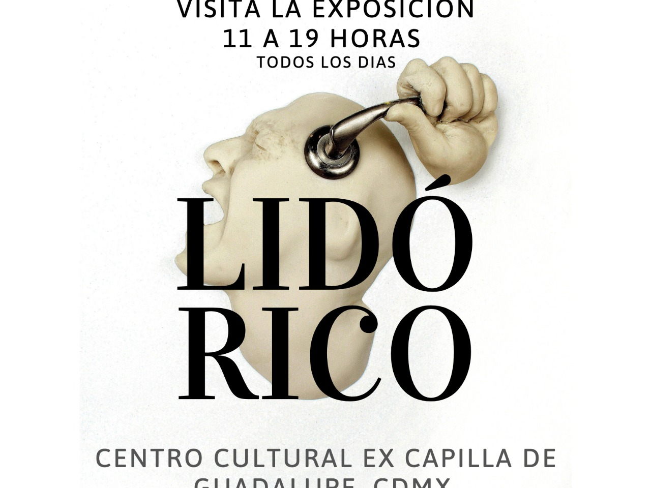LIDÓ RICO : El arte es para aprender a vivir
