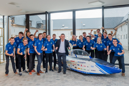 Belgisch Solar Team krijgt nieuwe naam en hoofdsponsor