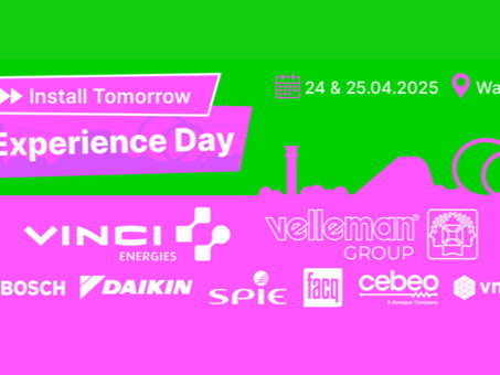 PERSUITNODIGING
Install Tomorrow Experience Day
