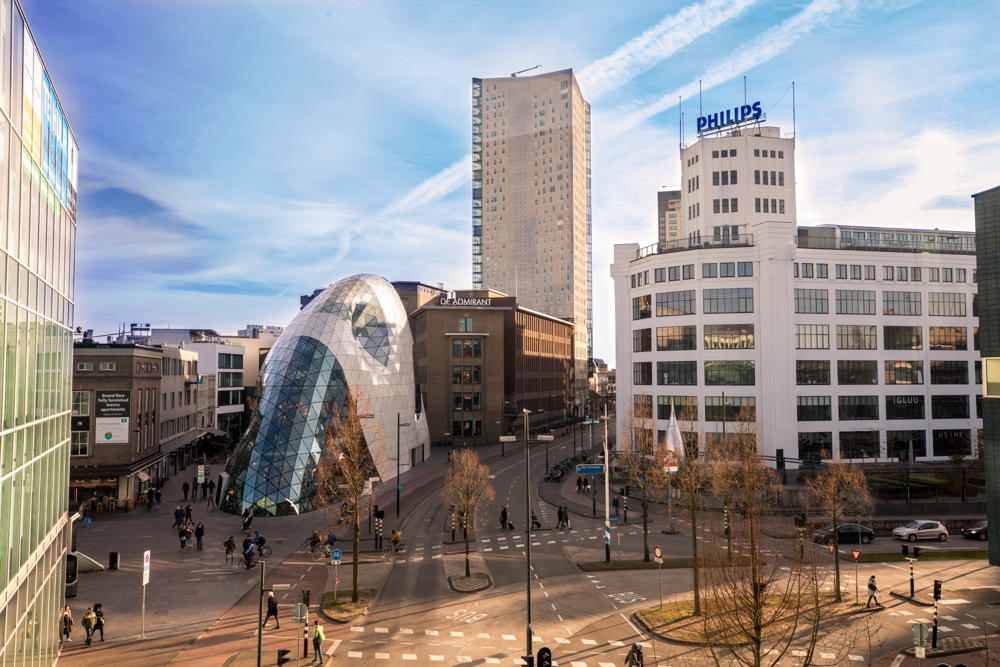 Eindhoven centrum The Blob_credits VisitBrabant