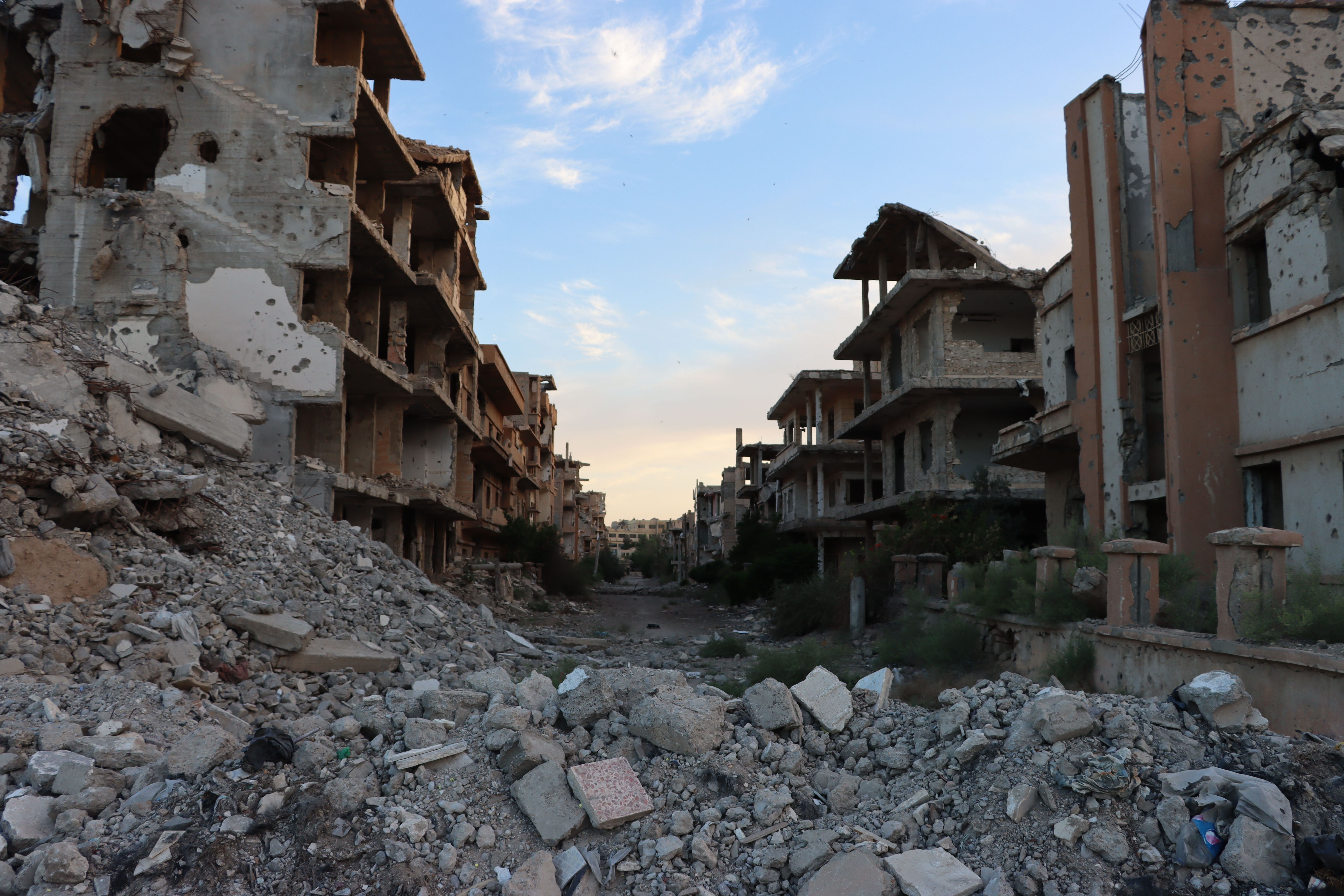 Destructions dans la ville de Deir ez-Zor, Syrie, le 26 mai 2025. © Asmar Al-Bahir/MSF