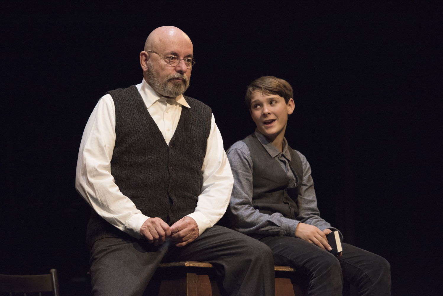 Paul Rainville and Simeon Sanford Blades in The Children’s Republic by Hannah Moscovitch / Photos by David Cooper