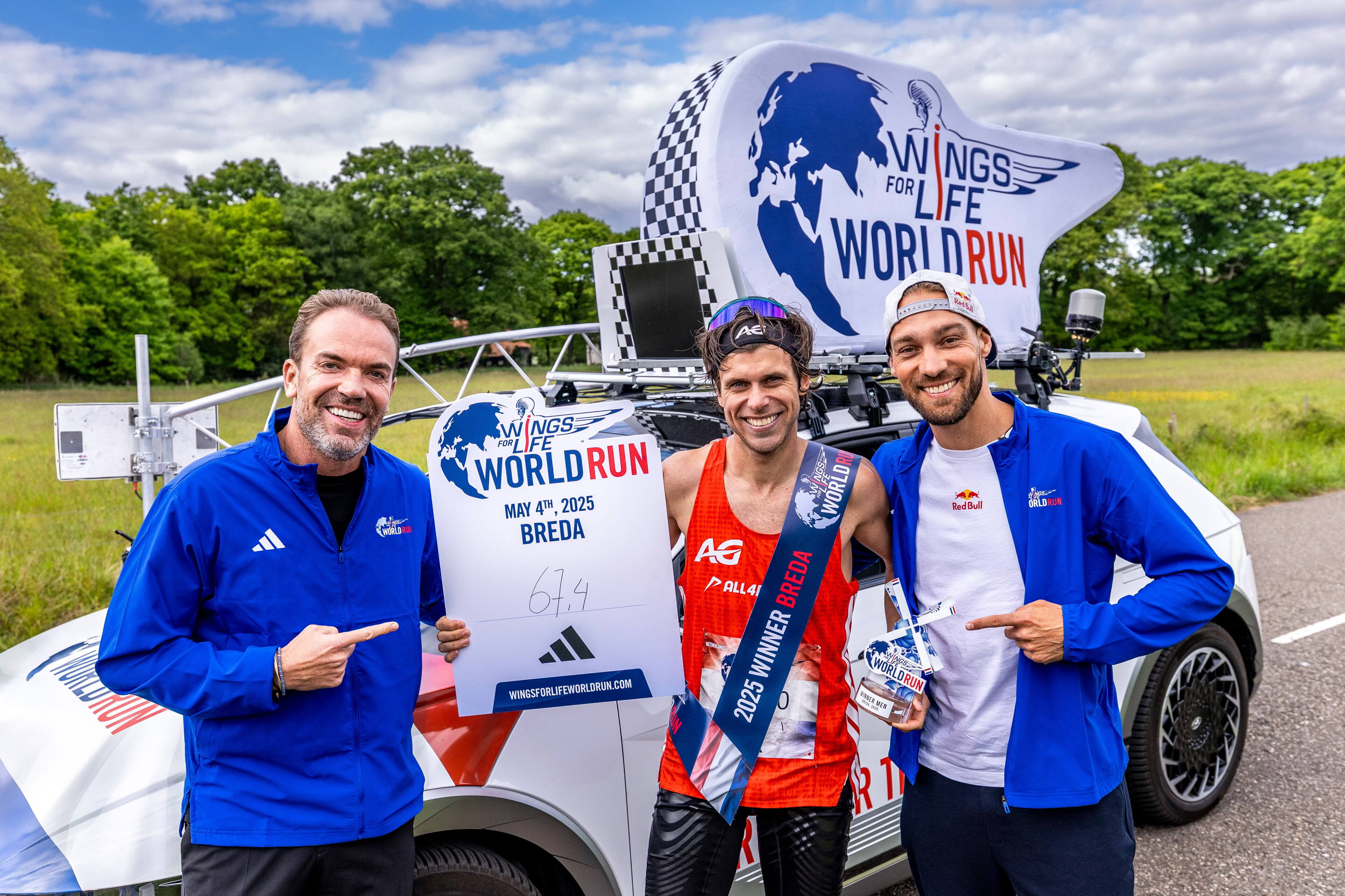 67,4 KM! BELG VALENTIN PONCELET EINDIGT 4DE IN GROOTSTE WERELDWIJDE LOOPWEDSTRIJD VOOR HET GOEDE DOEL