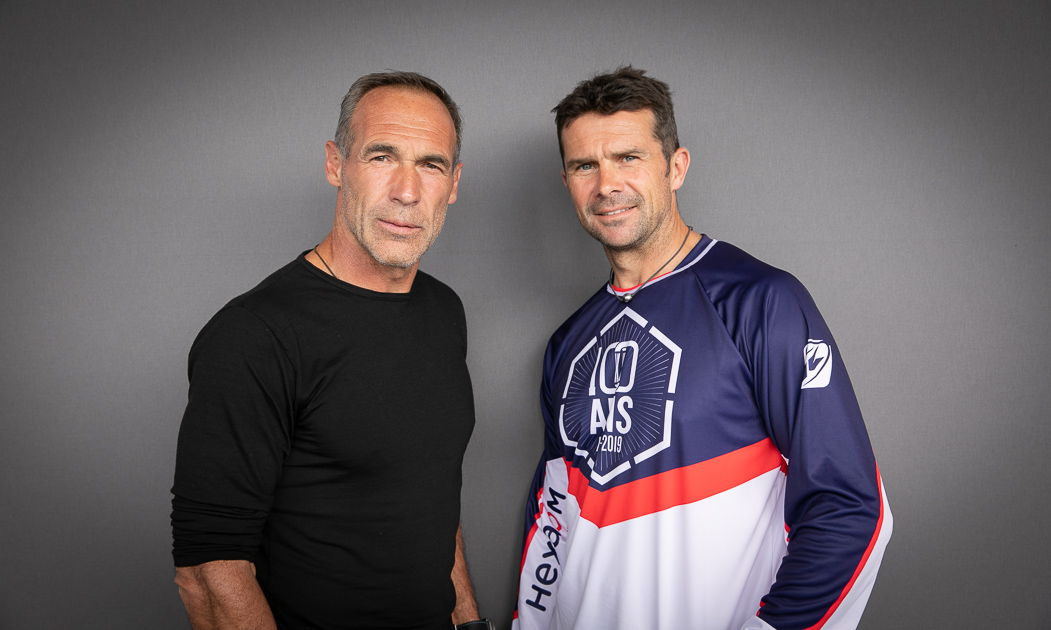 Cyril Despres and Mike Horn