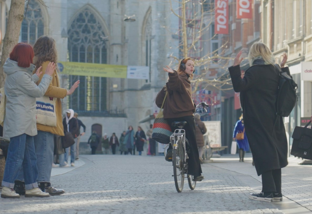Hou het veilig op de fiets! Leuven sensibiliseert studenten over fietsveiligheid